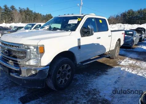 2021 Ford F-250 Lariat из США, поврежденный, VIN 1FT7W2BN8MEC01820